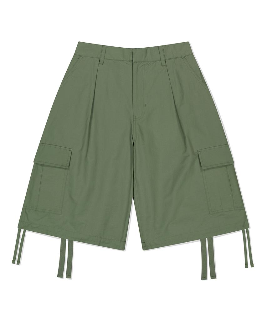Maha Grid Bermuda Cargo Short Khaki(Mg2Emmpa60A)