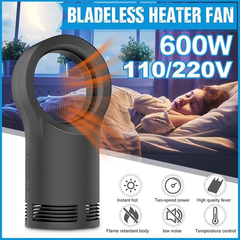 

Новый мини-электрический обогреватель 600 Вт, удобный безлопастной бесшумный обогреватель воздуха для домашнего стола