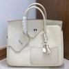 New genuine leather women's bag top layer cowhide 30CM irregular diagonal hijab Desordre handbag
