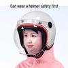 Thickened & Extended Electric Bike and Motorcycle Raincoat for Helmet Use