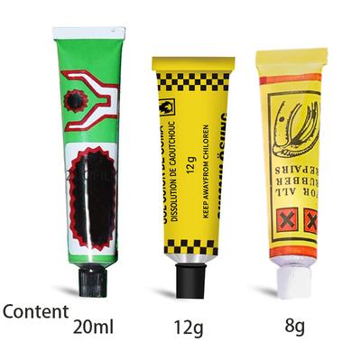 1/2/4 Stück Reifenreparaturkleber für Motorrad, Fahrrad, Auto, Schlauchflickkleber, Autozubehör, Schnelles Reparaturset