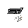 3D Metal STI Logo Emblem Car Front Grille Logo Badge Sticker Styling for Subaru Legacy Impreza XV BRZ Forester WRX Levorg Ascent bb1