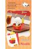 Rock Planet Second Blind Box: Foodie Alliance Series Hand-Painted Cute Figure Car Ornament