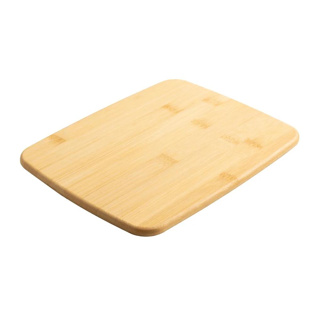 3 Piece Bamboo Cutting Board Set Eco Friendly Reversible Kitchen Boards Durable Elegant Oval Design Versatile Chopping Slicing