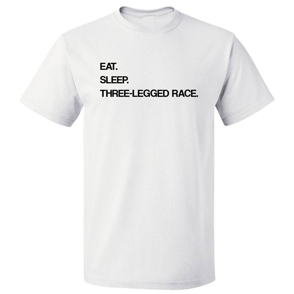 Camiseta de carrera de tres patas Eat SleepSe abre en una nueva ventana o pestaña 4XL