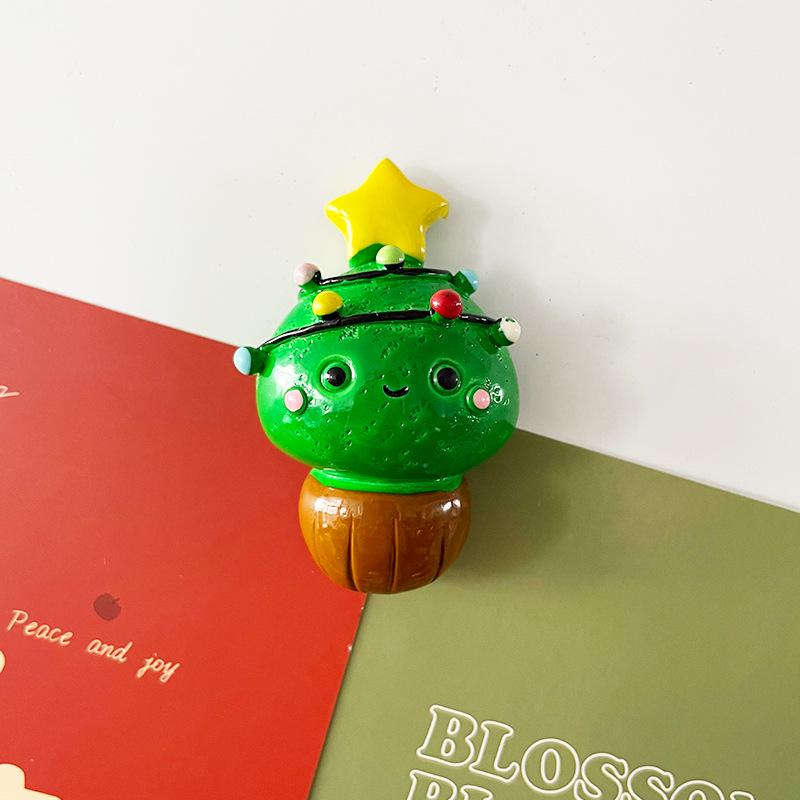 3D Nordic Santa & Reindeer Christmas Refrigerator Magnets