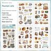 Yue Zhenye Seal Collection Cut-out Stickers for Journals & Kids' Crafts