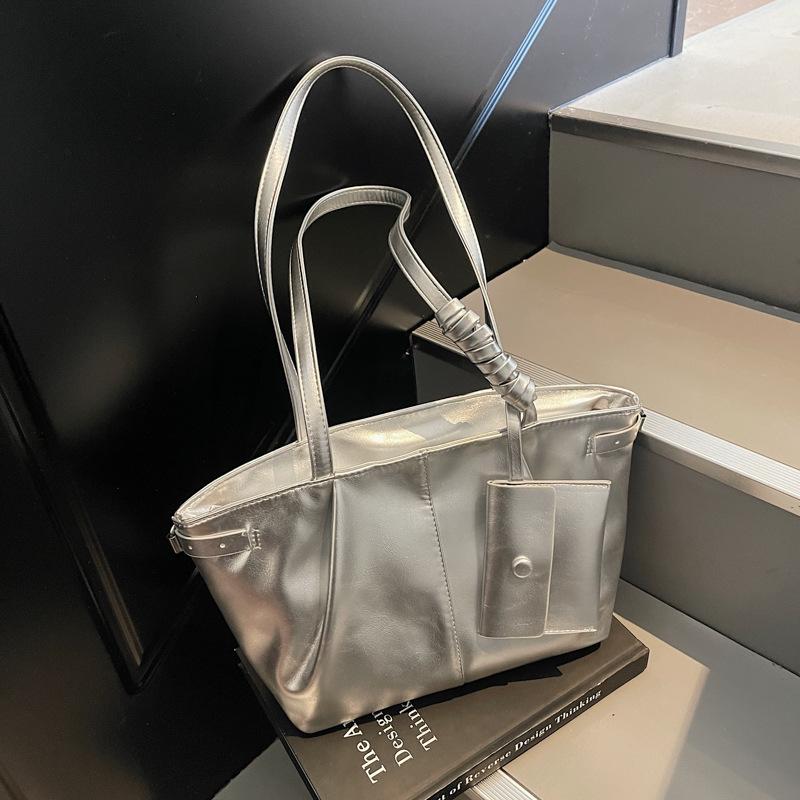 Korean Niche Retro Tote Bag New Large-capacity Lazy Style Underarm Shoulder Bag Casual Versatile Handbag Tide