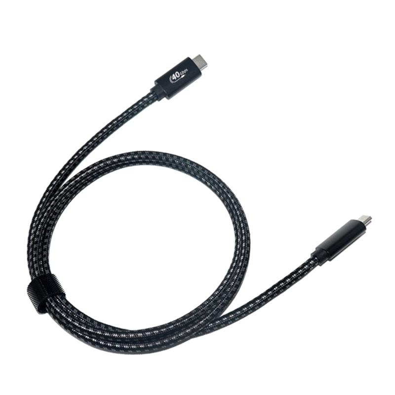 USB C To USB C PD100W Charging Cable for Laptop Cellphone Hard Disk Thunderbolt4 8K@60hz Display USB4 Extension Cable