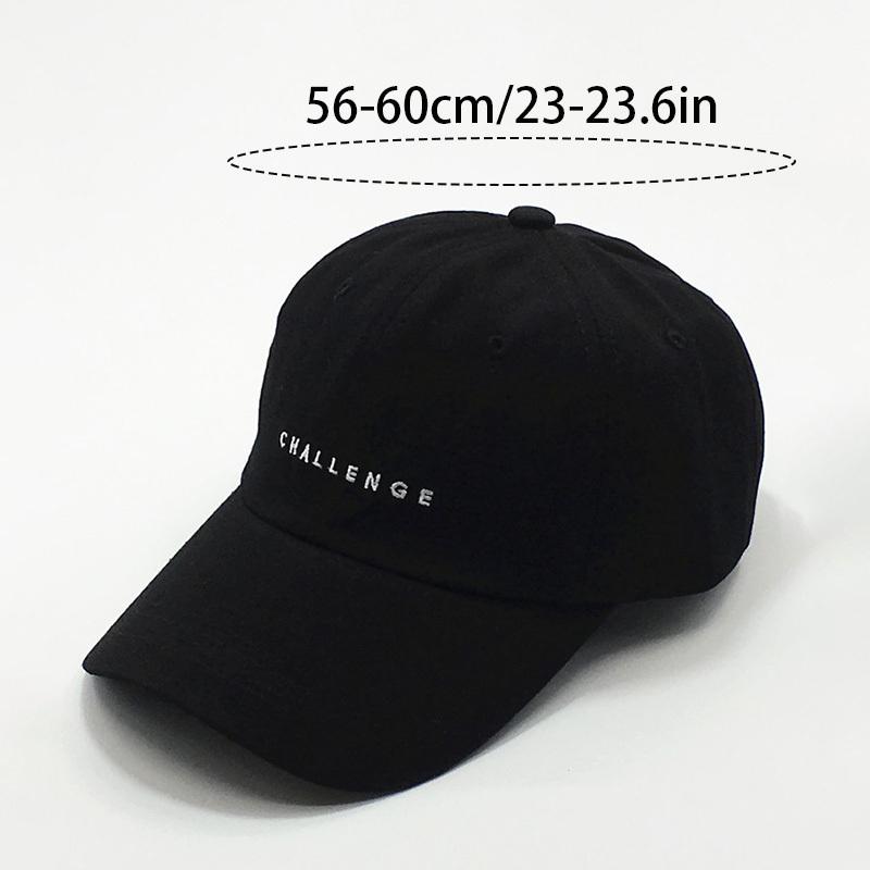 Fashionable Monogram Embroidered Baseball Cap For Men And Women, Outdoor Sunscreen Protection Baseball Cap