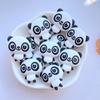 10Pcs New Cute Mini Panda Resin Series Flat Back Scrapbooking DIY Jewelry Craft Decoration Accessories