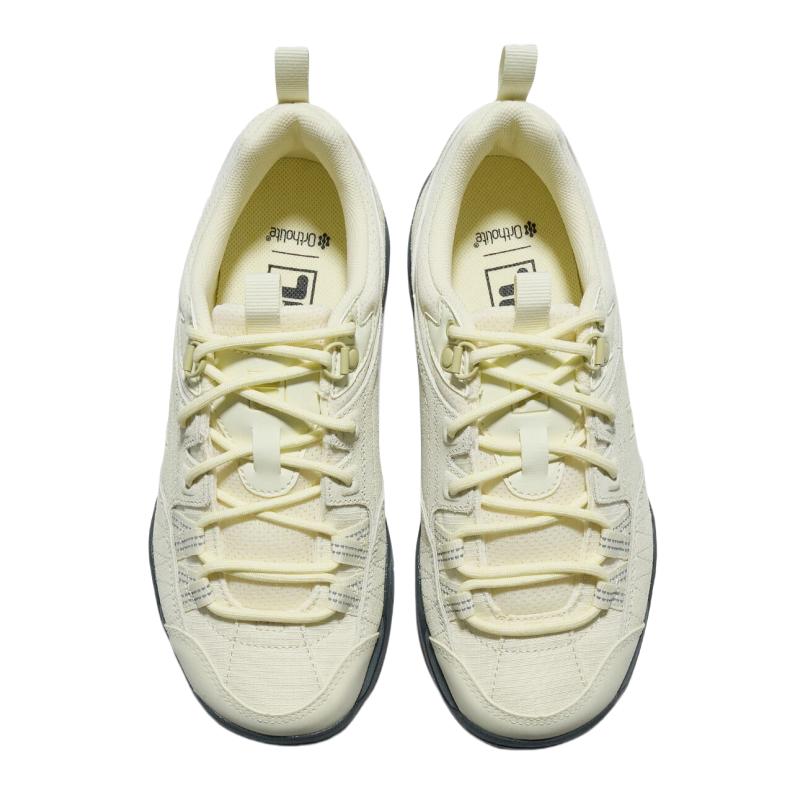 FILA Peyto TR Comfortable Versatile Low-Top Casual Shoes Unisex sneaker Light-Yellow 1QM02391H711