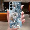 For Samsung Galaxy A17 4G 2025 Case Clear Beautiful Butterfly Flowers Printed Soft Silicone Cover For Samsung A17 A 17 5G Cases