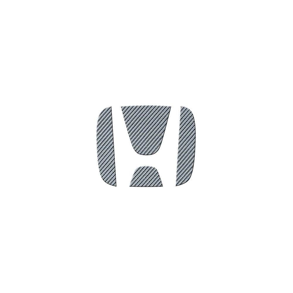Hasepro Magical Carbon Rear Emblem Silver for Honda Stepwgn MC After and Zest Spark CEH16S
