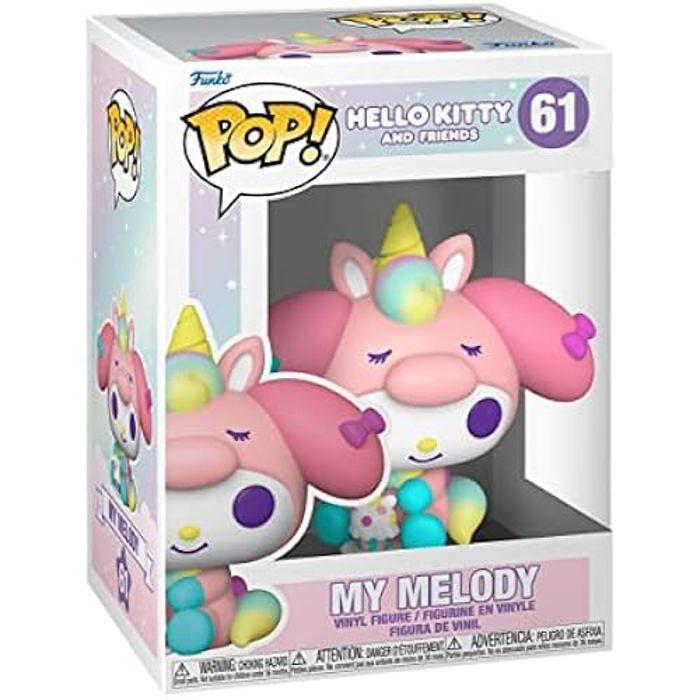 Figurine Funko Pop! Sanrio: Hello Kitty - My Melody - Unicorn Party - Vinyle à Collectionner