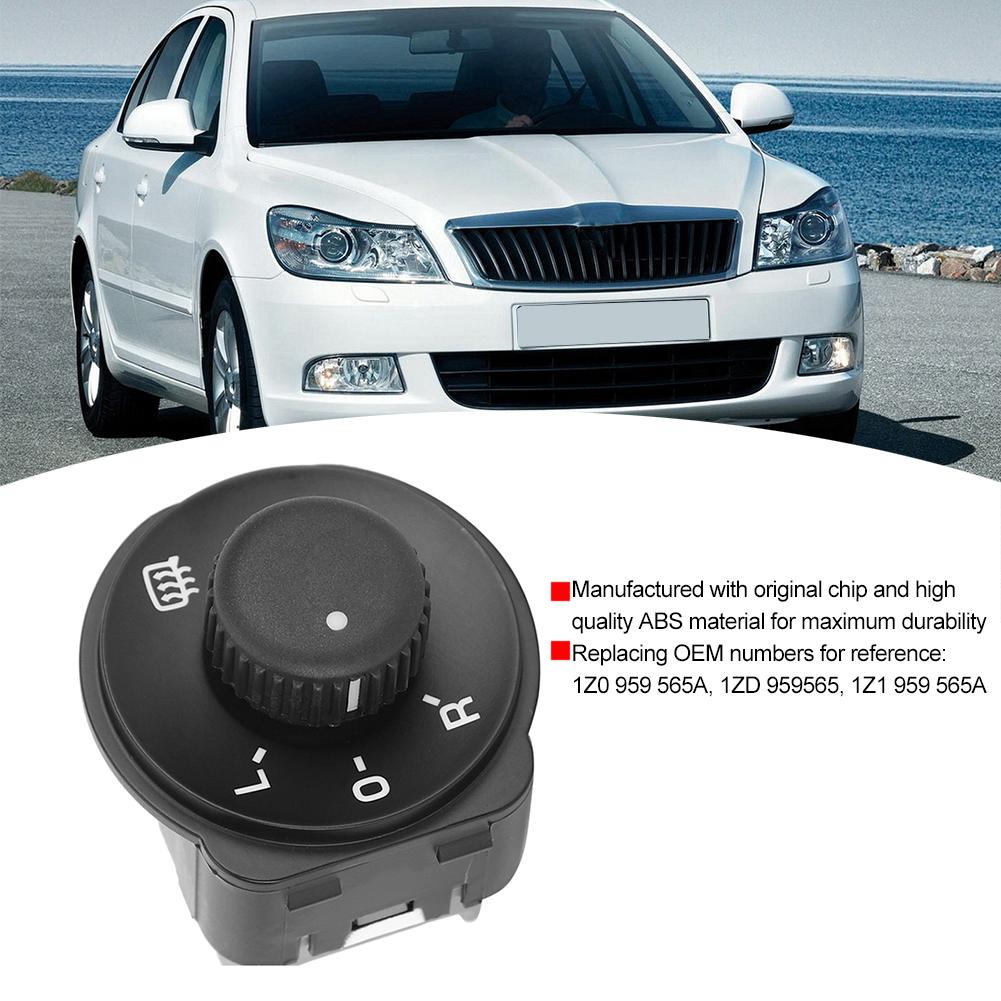 Buton de control comutator oglindă laterală Potrivit pentru SKODA Octavia în MK2 1Z 20042013 1Z0 959 565A