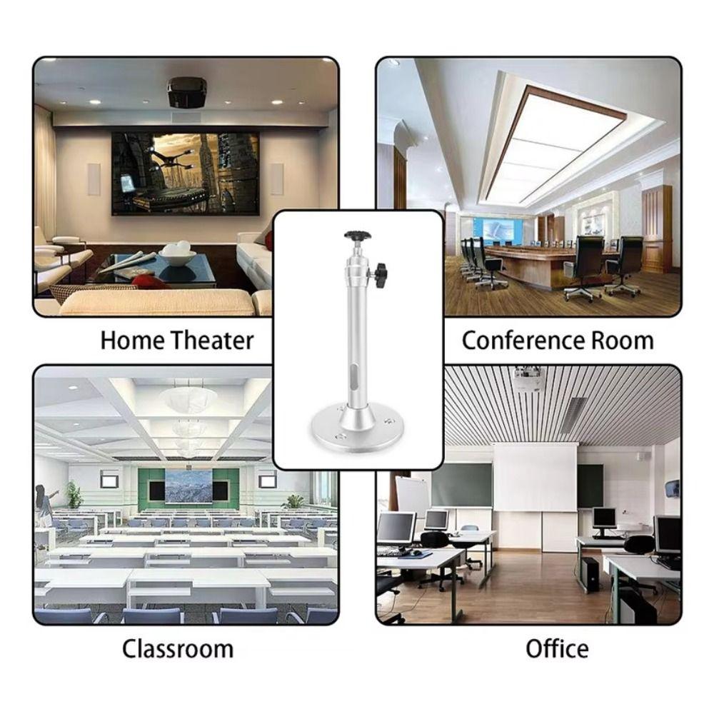Metal Construction Projector Wall Mount 360 Degree Rotation DV Camera Holder Security Camera