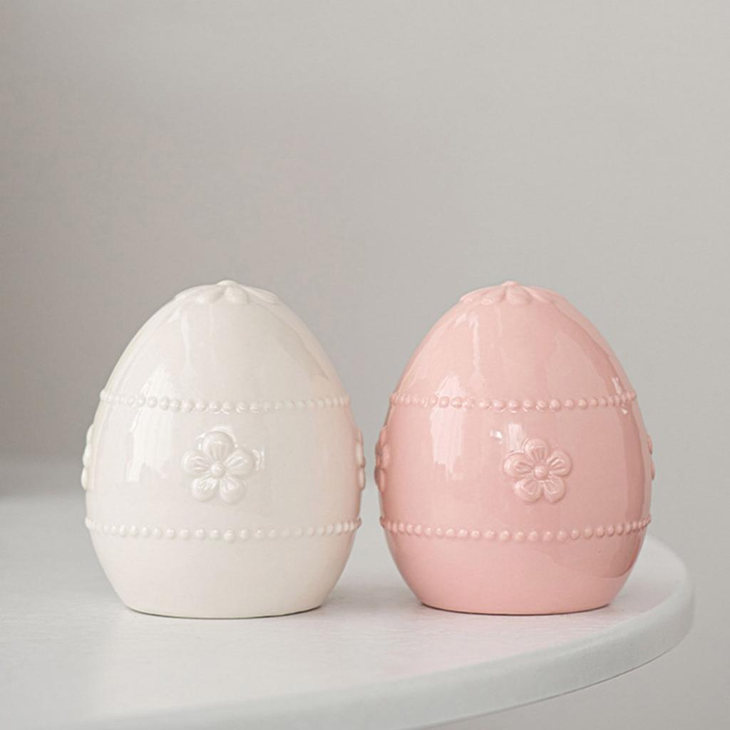 Handgemaakte Decoratieve Keramische Paaseieren Decoratieve Lente Kom Mandvuller Woondecoraties Ideaal Voor Woondecoratie