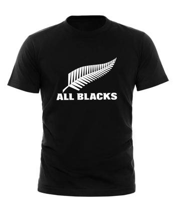 ALL BLACKS YENİ ZELANDA MİLLİ RUGBY TAKIMI T-shirt TÜM BEDENler Tişörtler