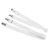 2PCS 90-180cm Bed Sheet Strap Clip   Fasteners   Mattress Holder (white)