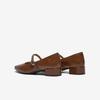 BASTO French Style Lambskin Mary Jane Shoes for Women