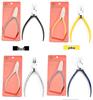 Stainless Steel Pointed Jaw Cuticle Pliers and Nail Clippers