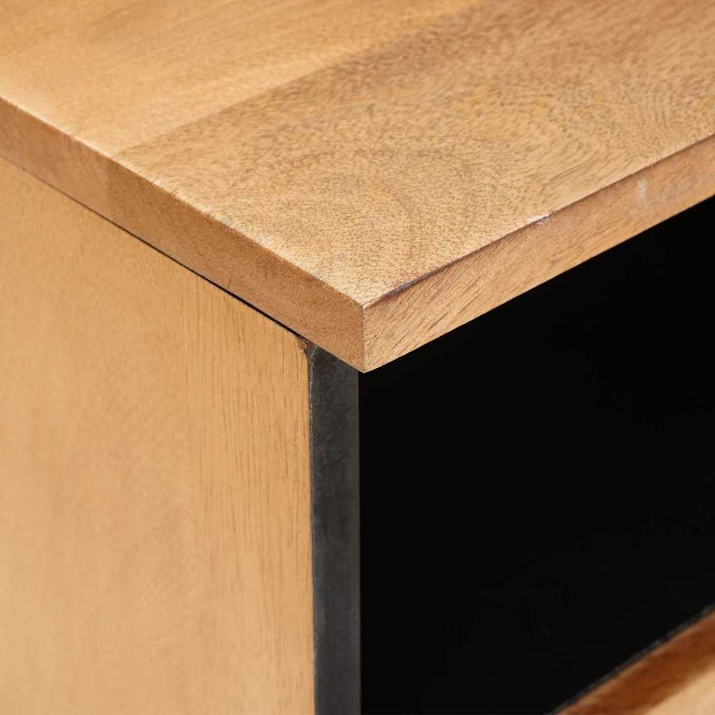 TV Cabinet with Drawers 100 x 33 x 46 cm Solid Mango Wood