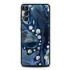 Ocean Whale Shark Swimming Phone Case For Samsung Galaxy S25 S24 S23 S22 Ultra S20 S21 FE 5G S10 S9 Plus S10E Soft TPU Cover