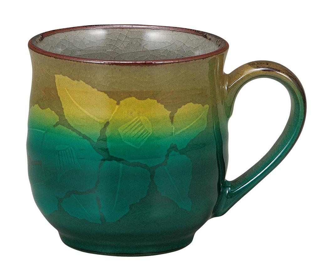 Cana Kutani ware Floare de ceai Ginzan K8-859