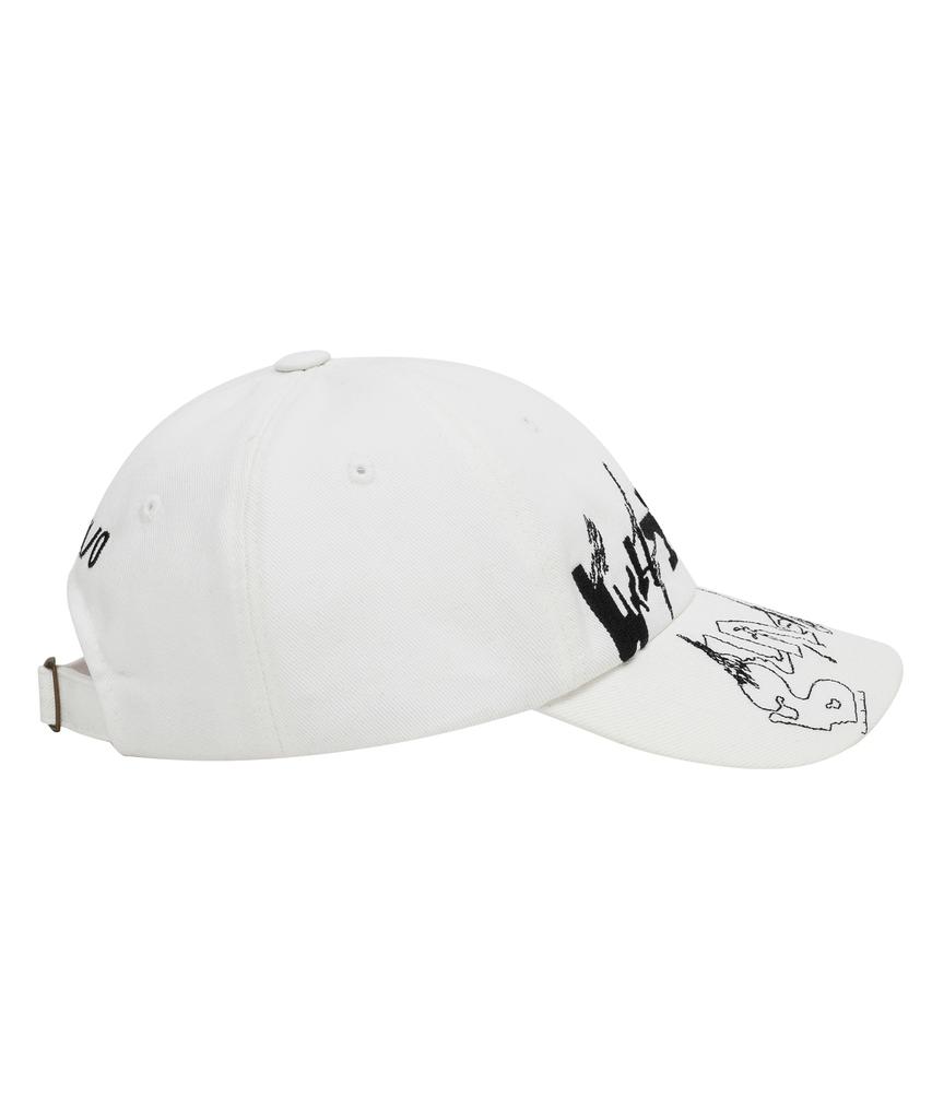 AJOBYAJO Wn Bl Cap [White]