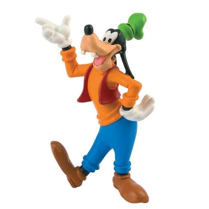 Figurina da collezione - dingo e pluto - dipinta a mano - senza pvc - altezza 10cm