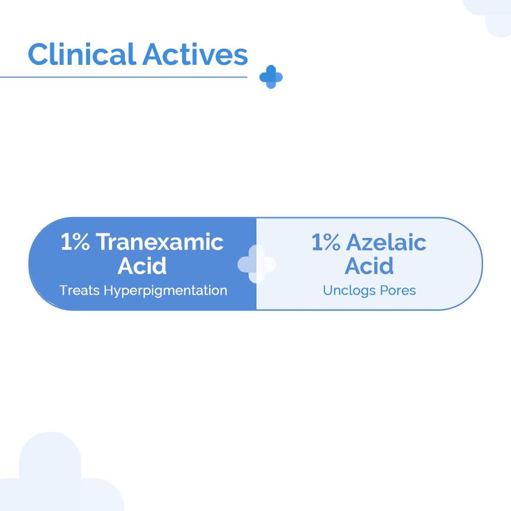 The Derma Co Tran-Zelaic Pigmentation Corrector Face Wash 80ml | Fades Dark Spots | Unclogs Pores | All Skin Types