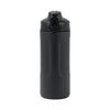 Pearl Metal Water Bottle, 1000ml/1L, Direct Drinking, Large Mouth, Insulated, Sports, Black, HB-6771