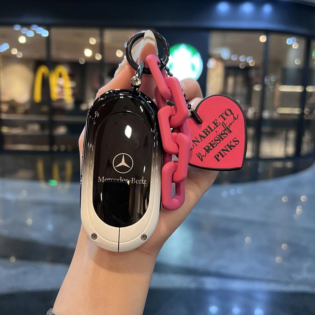 PEL5   Car Key Case Cover For Mercedes Benz C S Class W206 W223 S350 C260 C300 S400 S450 S500 Key Shell Protector