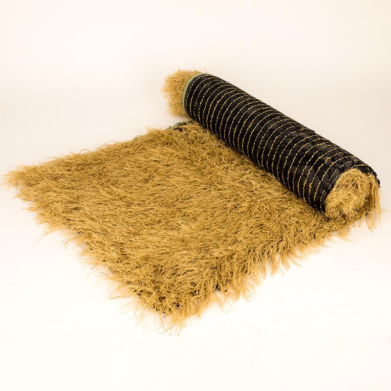 Plastic Synthetic Grass Artificial Thatch Roof Roll for Bar, Outdoor Farmhouse, Roofing, Beach Hut, Home Decor Building Material