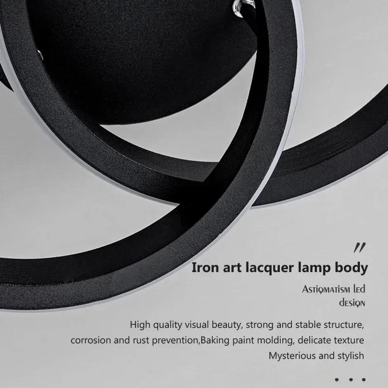 Moderne LED Deckenleuchten für Wohnzimmer Gang Flur Balkon Eingangsbereich Lampe Led 20W Innendeckenleuchten Glanz