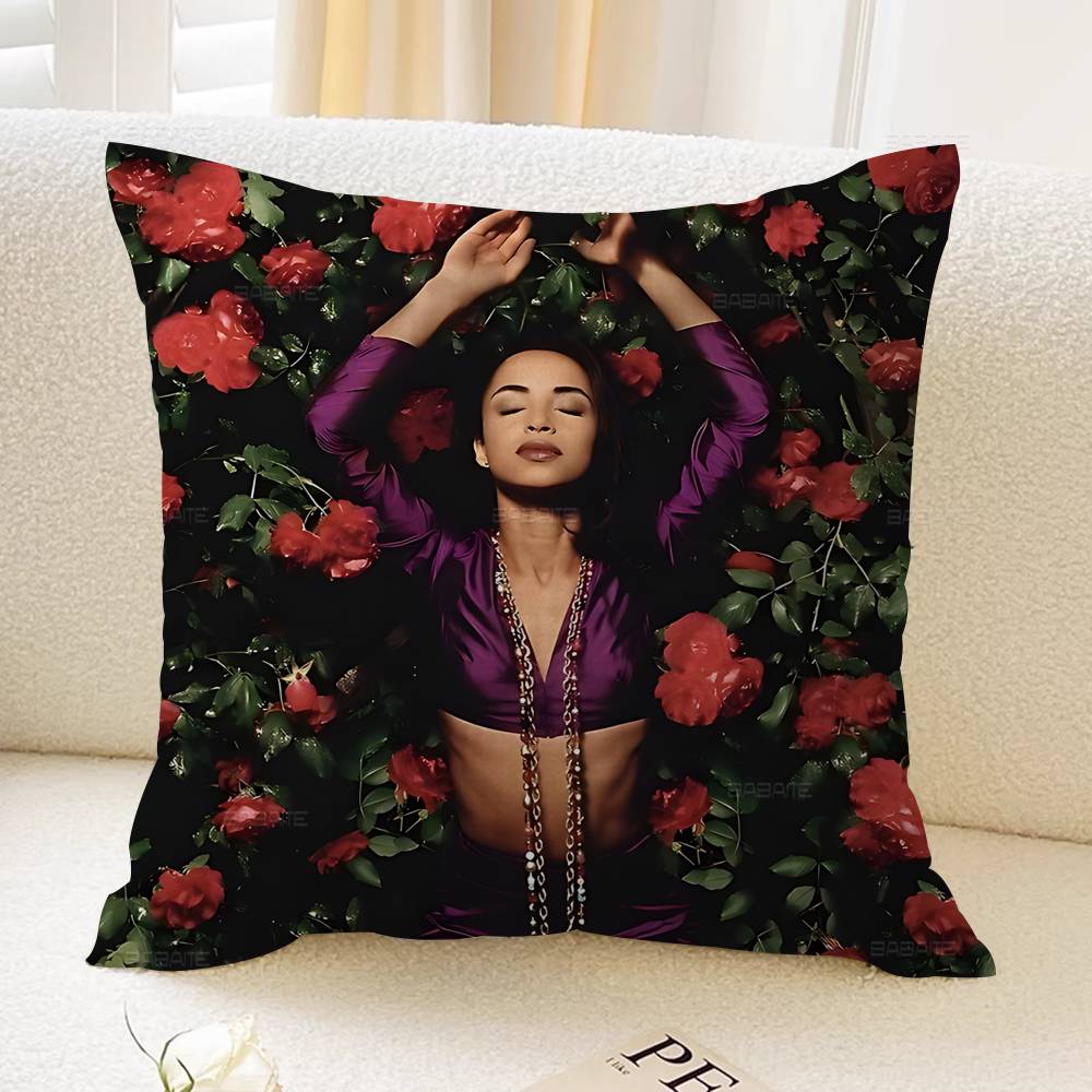 Band S-Sade Adu Sänger Kissenbezug Design Kissenbezug Dekor Feiertagsdekorati