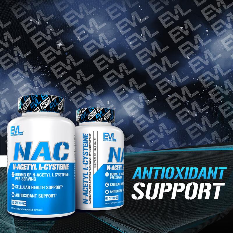 NAC, 600 Mg, 60 Veggie Capsules