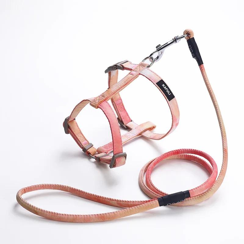 

Cats Pet Products Kitten Accessories Harness Pets Goods Collar Harness Leash Things Breast-band Supplies Kittens For Cat Home S