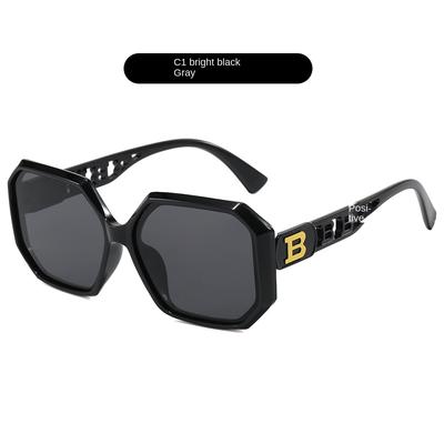 Gafas de Sol Poligonales Mujer Hombre Lujo Moda Protección UV400 Cuadradas Elegantes Unisex Gafas Marca Glamour