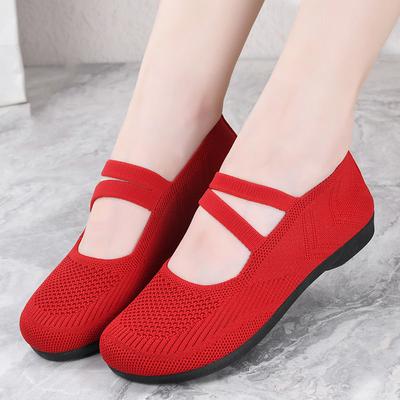 Damenschuhe Damenmode Süß Leichtgewicht Komfort Frühling & Sommer Slipper Ballerinas Damen Klassische Komfortschuhe ab670