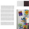 ABUL-50 Pcs Magnetic Painting Canvas Panel Magnetic Mini Canvas Boards Canvas Blank Canvases For Painting Art Gift DIY Decor