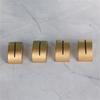 10 Peças Suporte Multifuncional para Cartão de Visita de Negócios Suporte de Número de Mesa de Madeira Suporte Semi Circular para Recados Notas Fotos para Casamento