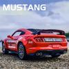 1/32 Ford Mustang Shelby GT500 Sportwagenmodell aus Legierung, Druckguss-Simulation, Rennwagenmodell aus Metall, Ton und Licht, Kindergeschenke