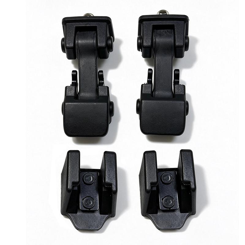 2pcs Hood Latches For Jeep Wrangler TJ 1997-2006 68038118AA 55176636AD Hood Hold-Down Latch Hood Lock Catch Bracket