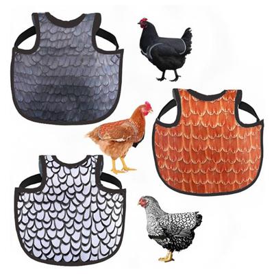 Chicken Apron Back Protector with Adjustable Strap Lightweight Easy To Use Feather Recovery Apron Chicken Hen Mating Saddle