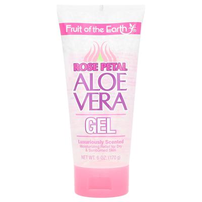 Aloe Vera Gel, Rose Petal, 170G(6Oz)