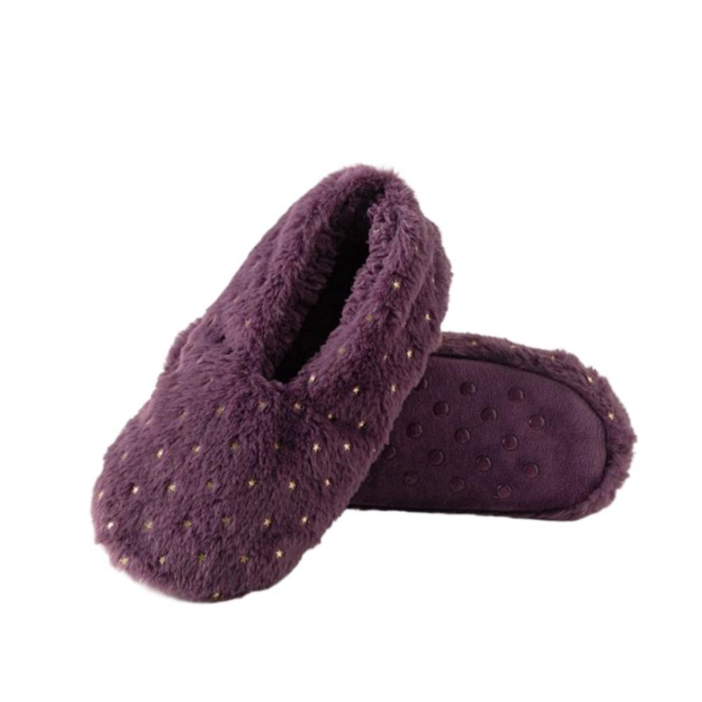 

Coral Fleece Thick Thermal Socks Star Dots Floor Plush Socks Soft Winter Warm Sock Home Mark Size EU41-43 фіолетовий