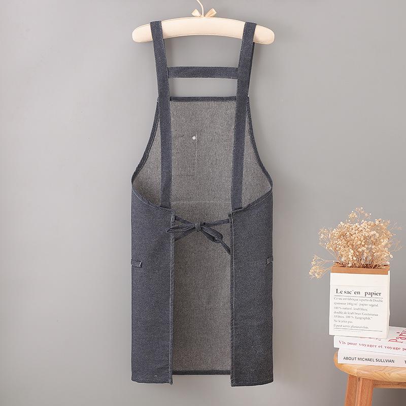 Men'S And Women'S H Type Belt Apron Not Easy To Fade Kitchen Belt Pocket Anti-Fouling Apron Wholesale