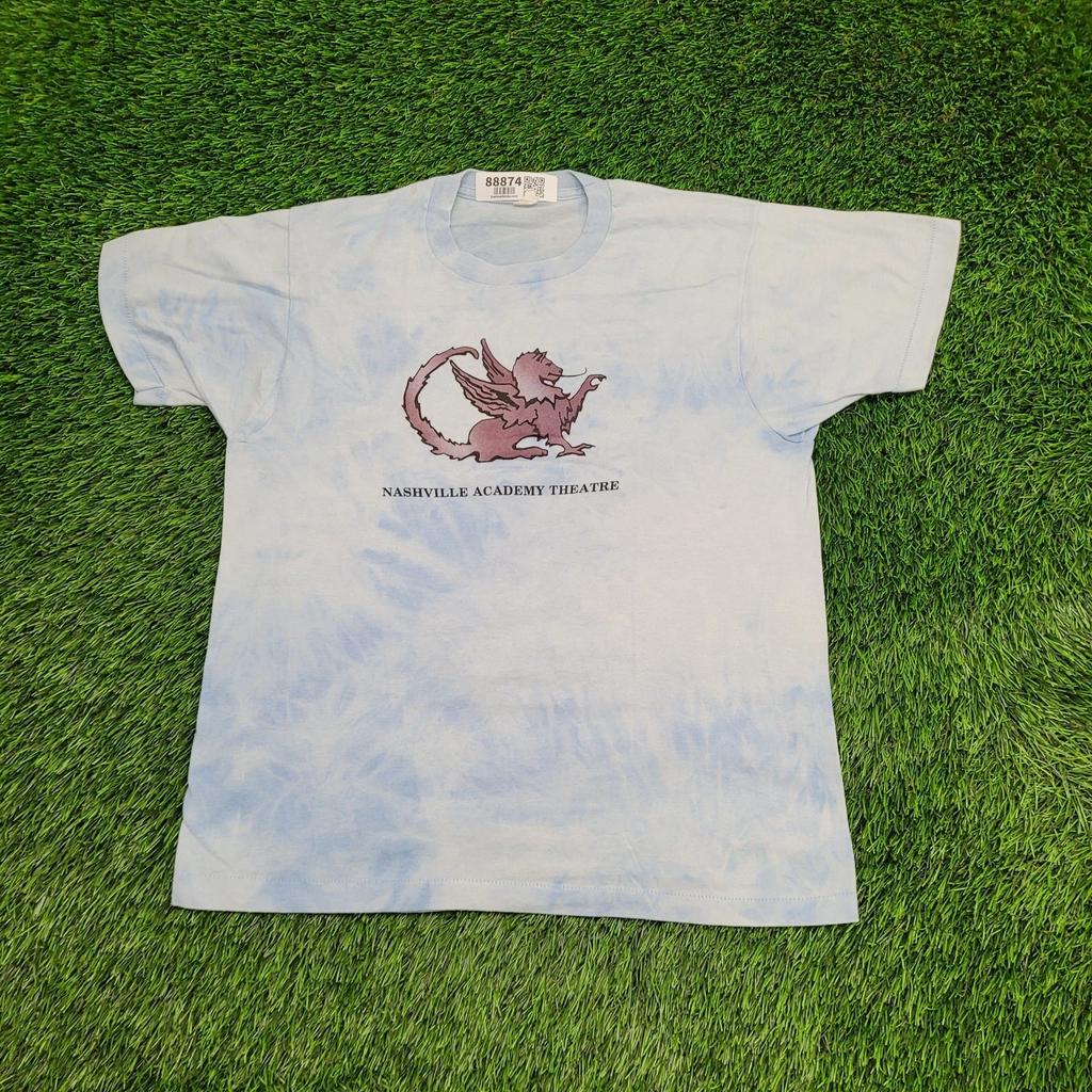Vintage 80s Nashville Academy Theatre T-Shirt Men's S/M Griffin Graphic Tee